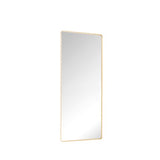Retro Miroir mural Large Laiton