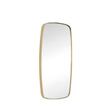 Retro Miroir mural Rectangulaire Laiton