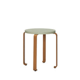 Tabouret Vert Clair/Orange Smile