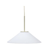 Solid Lampe à suspension Blanc/Sable