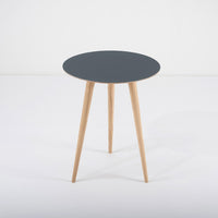 Table d'appoint Arp chêne - bleu fumé S