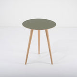 Table d'appoint Arp chêne - vert olive S
