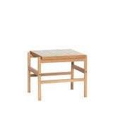 Table d’appoint Menthe/Naturel Tile