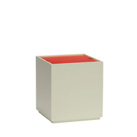 Table d’appoint/Boîte de rangement Vert Clair/Rouge Vault