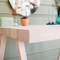 Bureau 4.9 L Frêne naturel
