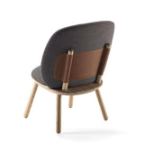 Fauteuil Naïve en frêne Gris