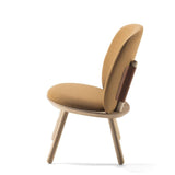 Fauteuil Naïve en frêne Cognac