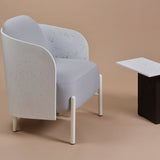 Fauteuil Art en plastique recyclé - Blanc